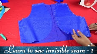 Class 18  Part 1 How to make a Bolero jacket with invisible seam neat and easy method [upl. by Sadler17]