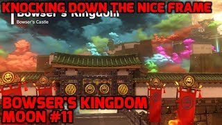 Super Mario Odyssey  Bowsers Kingdom Moon 11  Knocking Down the Nice Frame [upl. by Llenahc471]