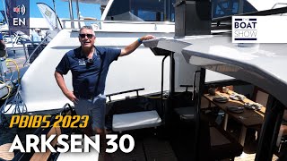 NEW ARKSEN 30 seen at the Palm Beach Boat Show 2023  The Boat Show [upl. by Mcclure]