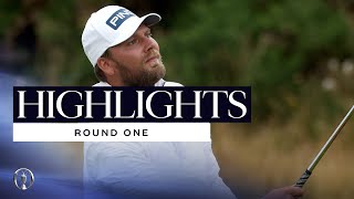 FULL ROUND HIGHLIGHTS  Round One  The 152nd Open [upl. by Hamfurd]