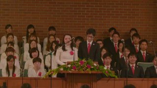 Little Witnesses Christmas Concert 2015 ① 昔、ユダヤの野辺に [upl. by Elburr]