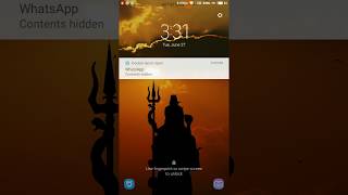 how to hide notification content on redmi lock screen SOLVED [upl. by Ateval990]