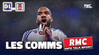 Lyon 01 Besiktas  Les comms RMC de la surprenante défaite lyonnaise Ligue Europa [upl. by Onafets604]