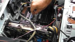 How to install Akasa Nero CPU Cooler Socket 1366 on a i7 920 [upl. by Odele]