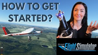 Flight Simulator 2020 Flight LESSONS  HOW TO GET STARTED  Pilot Teaches How to FLY  Tutorial 1 [upl. by Norwood998]