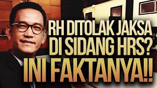 🔴 LIVE RH DITOLAK JAKSA DI SIDANG HRS INI FAKTANYA [upl. by Fredericka]