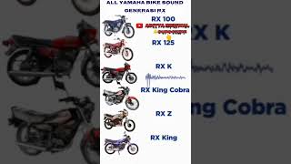 ALL YAMAHA RX100 SOUND 😱  FOR YAMAHA GENERATION RX BIKE PUBLIC REACTION [upl. by Enitnelav]