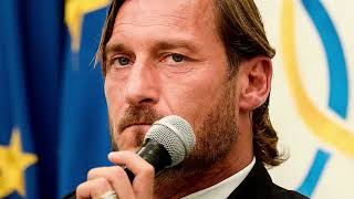 Totti quotDe Rossi parafulmine rischia come Mourinhoquot [upl. by Felise]