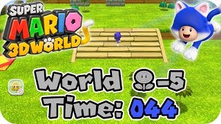 Super Mario 3D World Flower5 Sprawling Savanna Rabbit Run  044 [upl. by Eggleston]