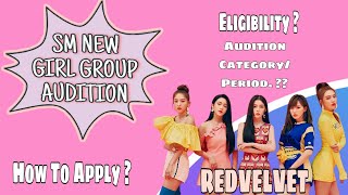 SM ENTERTAINMENT NEW GIRL GROUP AUDITION kpop audition [upl. by Halbert]