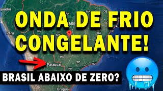 URGENTE ONDA DE FRIO CONGELANTE CHEGANDO REGIÃO SUL ABAIXO DE ZERO  SÃO PAULO [upl. by Chin325]