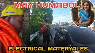 MAY HUMAHABOL PICK UP NG MATERYALES ELECTRICAL WIRING PARA SA BAHAY NI RICA [upl. by Carita]