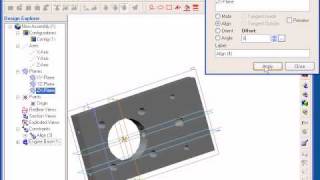 Alibre Design Introduction to Assembly Constraints [upl. by Howland]