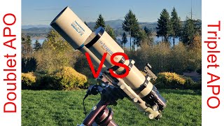 Worlds Best Doublet vs Best Triplet APO Refractor Telescope Is the Triplet worth the extra cost [upl. by Florio]