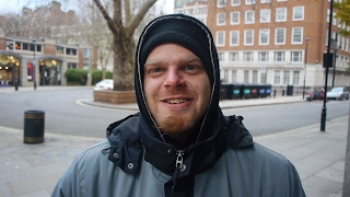 Carl is a US Citizen Homeless in London [upl. by Hsakaa]