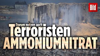 Explosion in Beirut – Darum ist Ammoniumnitrat bei Terroristen beliebt [upl. by Nedra647]