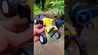 RC Car Powered by DC Motor  How To Make Remote car with DC motor  Making Mini RC car with DC motor [upl. by Ettelimay]