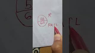 Mathematics tricks 😂subscribe to my youtube channel trending mathematicstricks handwriting short [upl. by Aibonez]