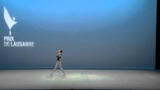 Julian MacKay  2015 Prix de Lausanne Prize Winner  Classical variation [upl. by Audi]