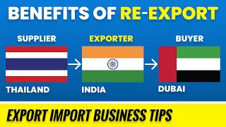 Part 39  How to ReExport from India  How ReExport works in Export Import Business [upl. by Yanahc944]