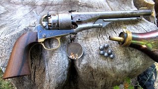 Loading the 1860 Army Revolver [upl. by Niatsirk796]