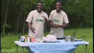 Urban American Outdoors Cooking deep fried turkey [upl. by Romonda]