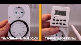 Aprende a programar un Temporizador Digital y un Temporizador Analógico [upl. by Maria]