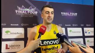 Giorgi Shermadini and Tenerife are ready to defend their BCL title [upl. by Caton]