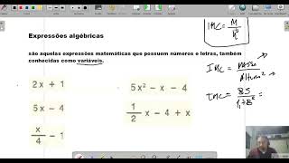 30 introdução a algebra 7° ano [upl. by Aniv]