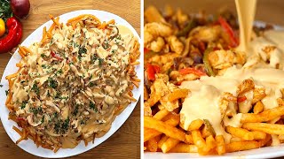 5 Incredibly Loaded Fries Recipes [upl. by Wallford]