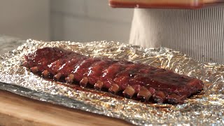 Competition Rib Recipe How to Trim and Smoke St Louis Style Spare Ribs [upl. by Nolita546]