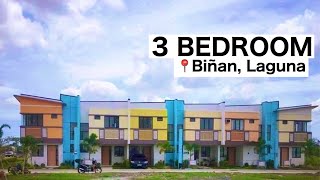 Home Tour  6  House and Lot in Binan Laguna  Jubilation Enclave Townhouse Unit [upl. by Vanna340]