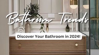 Bathroom Trends 2024  Design ideas and Tips for Bathrooms [upl. by Inami]