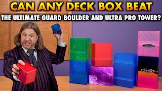 Can Any Deck Box Beat The Ultimate Guard Boulder and Ultra Pro Tower  Magic The Gathering Pokemon [upl. by Lehcer]