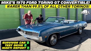 1970 FORD TORINO GT CONVERTIBLE Why Is It Rarer Than 995 Of All Torino’s [upl. by Pitts]