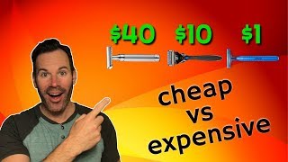 Cheap VS Expensive razors [upl. by Assennav]