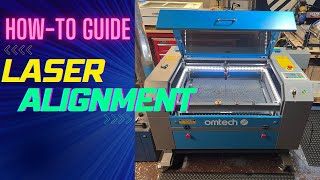 Laser Mirror Alignment  How To Guide  CO2 [upl. by Earahc]