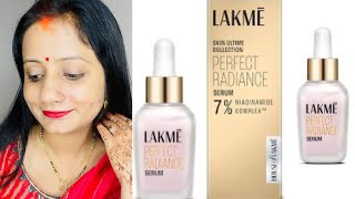 Lakme Skin Ultime Collection Perfect Radiancs Serum with 7 NiacinamideLakme Affordable Serum [upl. by Alanna861]