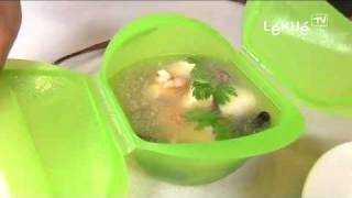 Lékué TV  Ogya  Receta Sopa de pescado [upl. by Nosdivad]