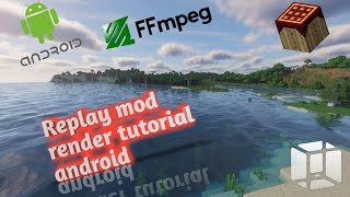 pojavlauncher replay mod render with ffmpeg  replay mod on android pojavalauncher [upl. by Eaned]