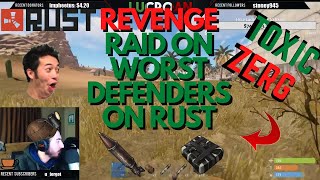 Online Raiding Lucroan The Offliner Worst Raid Defenders In Rust LIVE On Stream  RUST [upl. by Adkins]