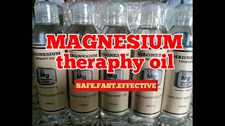 MAGNESIUM THERAPY OIL MTO  safefasteffective [upl. by Bonacci]