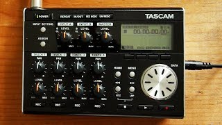 TASCAM DP004 DP006 Digital Multitrack Recording Mix and Master Quick Tutorial  424recordingcom [upl. by Eelegna]