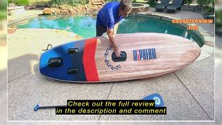 Review Niphean Inflatable Stand Up Paddle Board with Balanced Wing Design and Durable SUP Accessorie [upl. by Delilah]