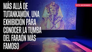 Más allá de Tutankamón una exhibición para conocer la tumba del faraón más famoso [upl. by Follansbee195]