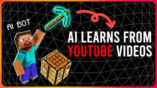 AI Learns To Play Minecraft By Watching YouTube [upl. by Crandall748]