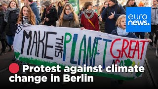 🔴 LIVE  Fridays for Future protest in Berlin for Global Climate strike  euronews 🇬🇧 [upl. by Schaffer101]