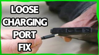 How to Fix a Loose Charging Port USBC in Samsung Galaxy or Lighting Port in iPhone [upl. by Sergio54]