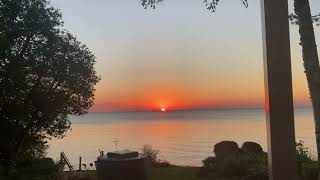 Sunrise  September 1st over Lake Huron [upl. by Heid]