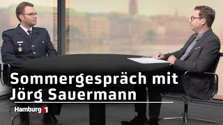 Jörg Sauermann kommissarischer Amtsleiter Feuerwehr Hamburg im Sommergespräch [upl. by Anassor398]